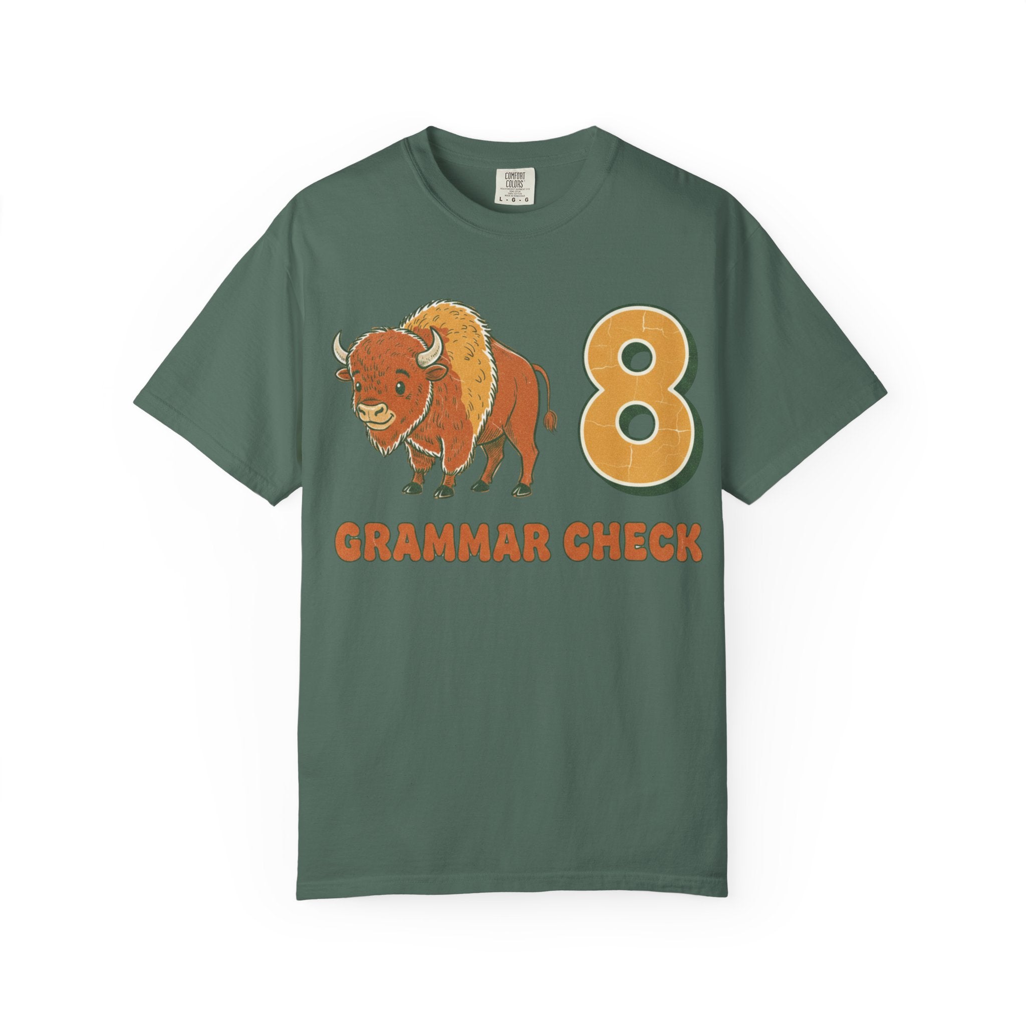 Grammar check (Buffalo x 8) T- Shirt
