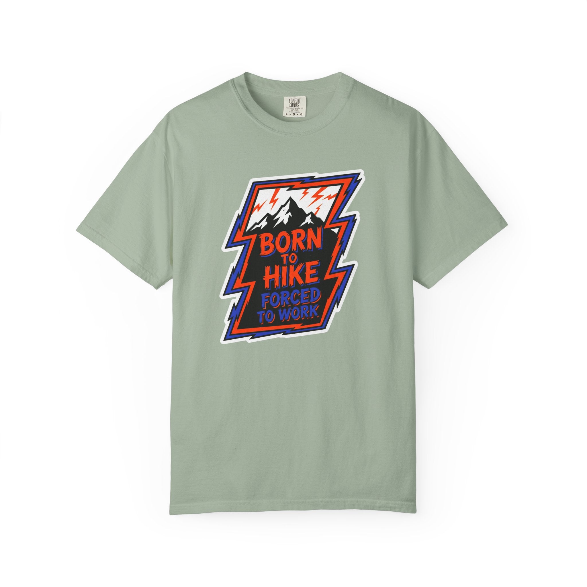 Born to Hike 90's Badge T- Shirt