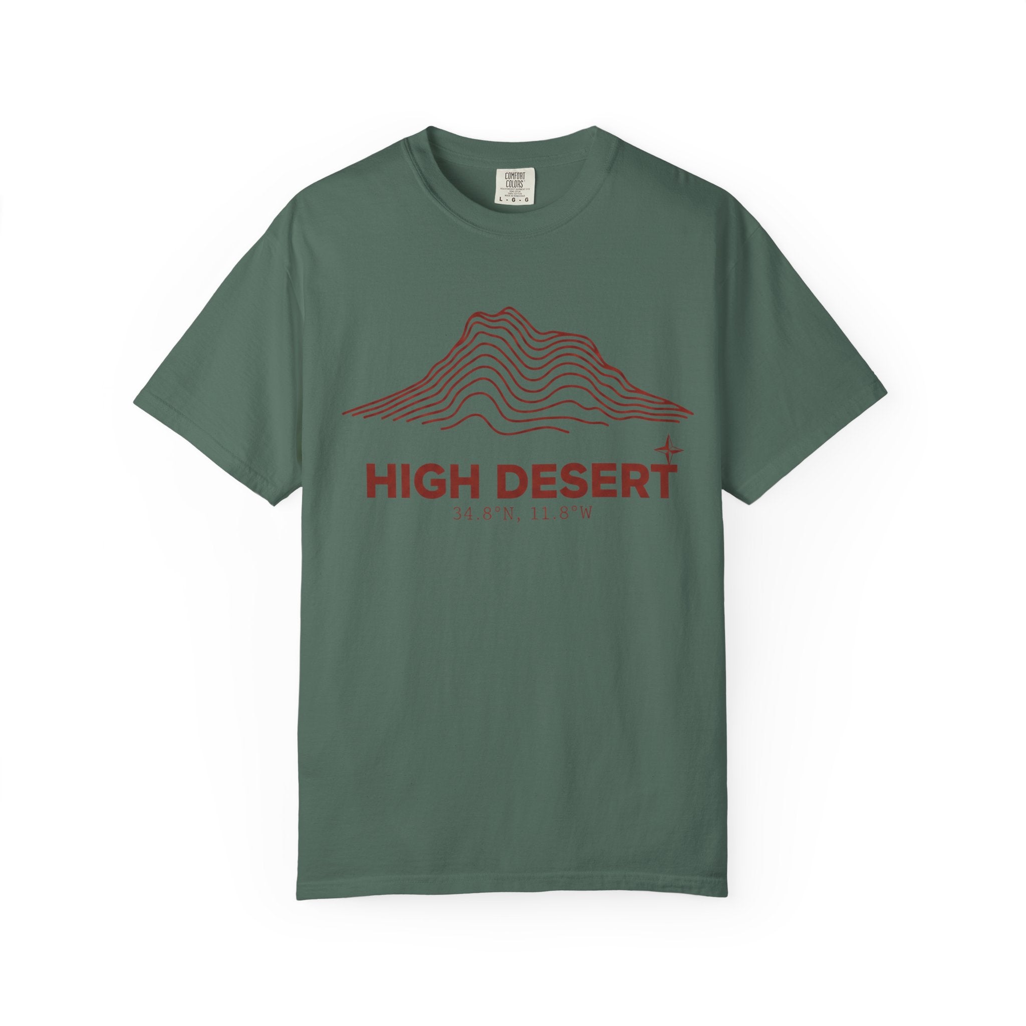 High Desert Topography T- Shirt