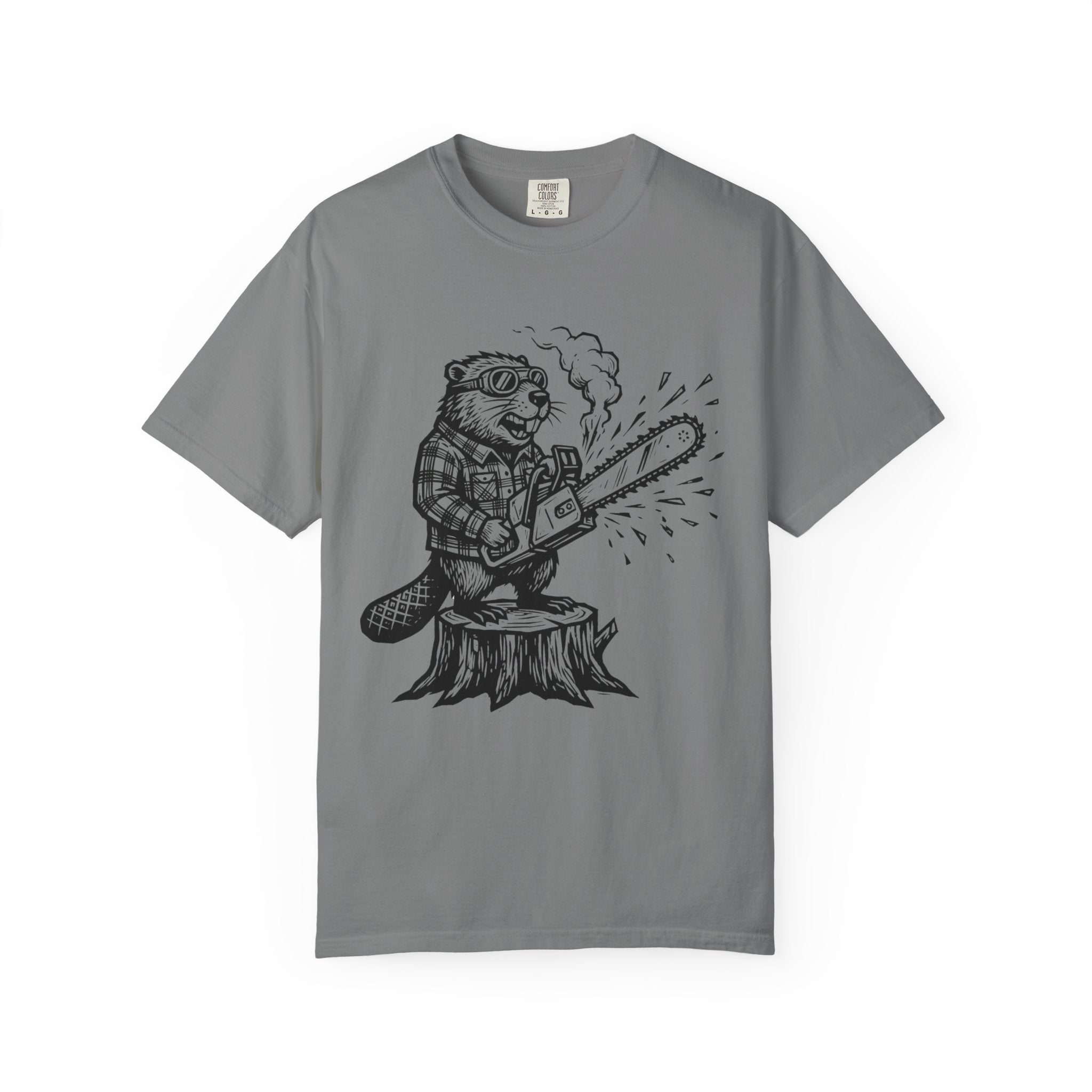Beaver Chainsaw T- Shirt