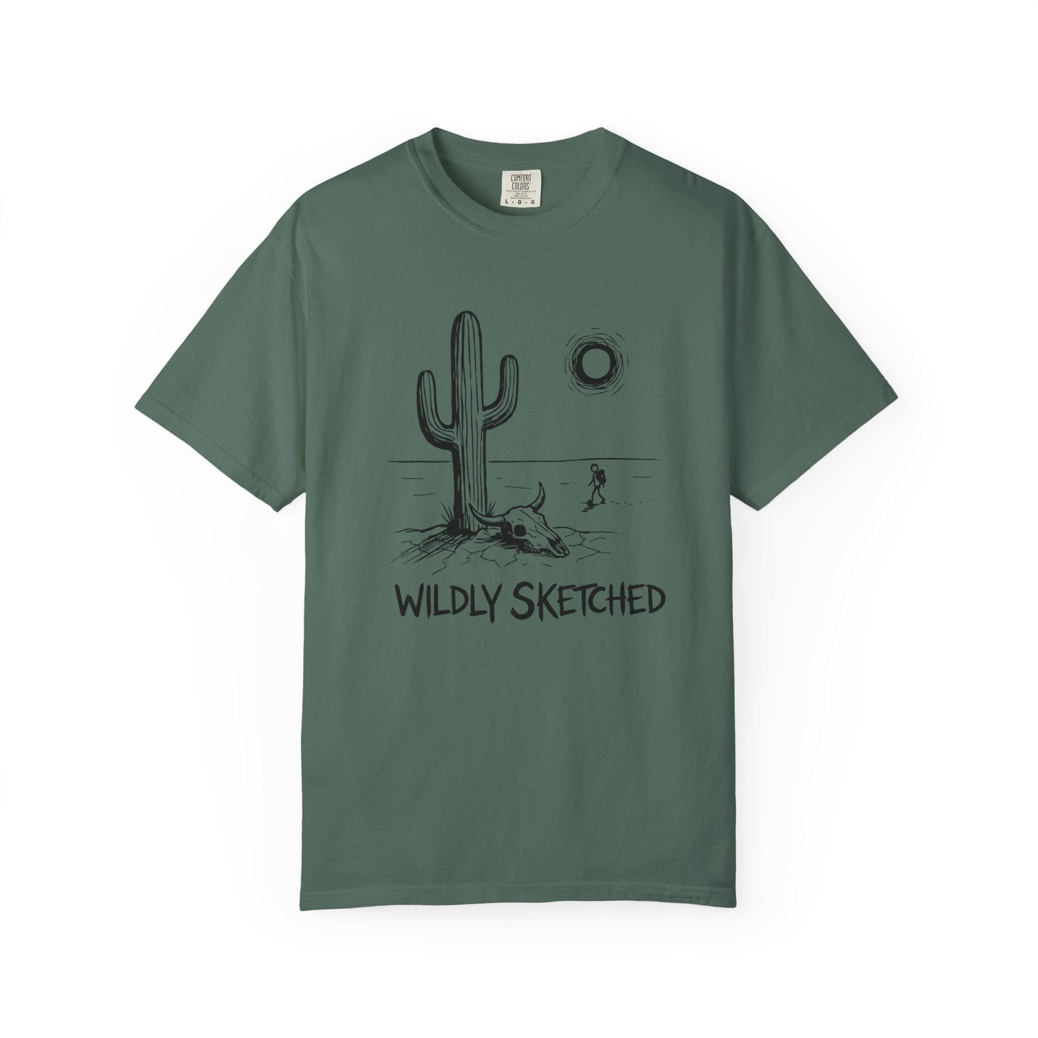 Sketched Desert T- Shirt