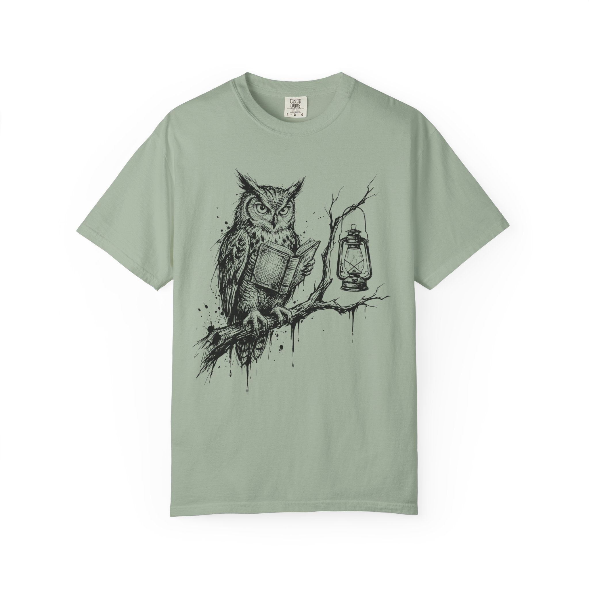 Book Owl T- Shirt